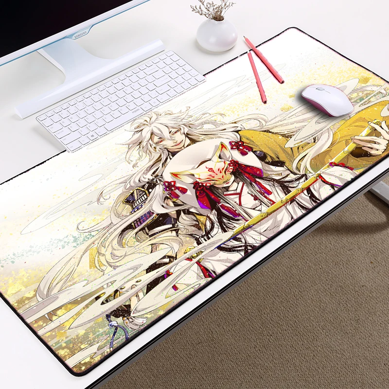 400x900x2MM Big Size Mousepad Anime Game Touken Ranbu Online Pattern Mouse Pad Pc Computer Game Mice Mat for Gift
400x900x2MM Big Size Mousepad Anime Game Touken Ranbu Online Pattern Mouse Pad Pc Computer Game Mice Mat for Gift