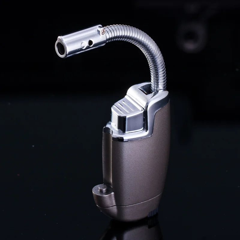BBQ Hose Jet Lighter Baking Torch Turbo Butane Gas Kitchen Stove Ignition Pipe Lighter Cigar Cigarette Windproof Welding Lighter
BBQ Hose Jet Lighter Baking Torch Turbo Butane Gas Kitchen Stove Ignition Pipe Lighter Cigar Cigarette Windproof Welding Lighter