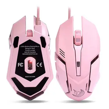 Silent Wired USB Mouse Mice 3000DPI Colorful Light Mute Mice for Computer PC R2JB
Silent Wired USB Mouse Mice 3000DPI Colorful Light Mute Mice for Computer PC R2JB