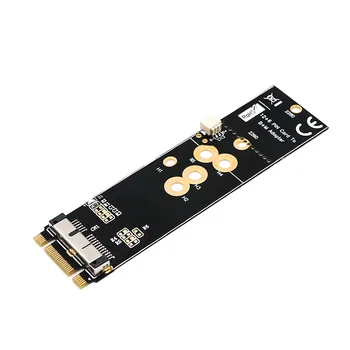 BCM94360CD BCM94360CS2 BCM943224PCIEBT2 12+6 Pin Bluetooth WiFi Wireless Card Module to M.2 for NGFF Key M Adapter for Mac OS
BCM94360CD BCM94360CS2 BCM943224PCIEBT2 12+6 Pin Bluetooth WiFi Wireless Card Module to M.2 for NGFF Key M Adapter for Mac OS