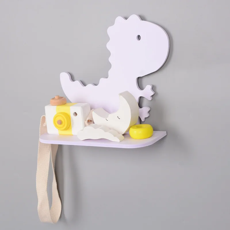 Wall Decor PVC material Dinosaur Shelf Rack Clapboard Animal Wall Shelves PVC Density Wall Hanger for Children Room Decoration
Wall Decor PVC material Dinosaur Shelf Rack Clapboard Animal Wall Shelves PVC Density Wall Hanger for Children Room Decoration