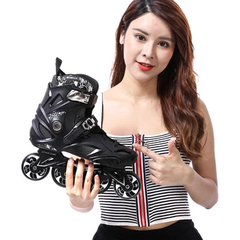 Skates Adult Professional Fancy Roller Skates Men and Women Adult Flash in-Line Skating Single Row Flat Flower Roller Skating
Skates Adult Professional Fancy Roller Skates Men and Women Adult Flash in-Line Skating Single Row Flat Flower Roller Skating