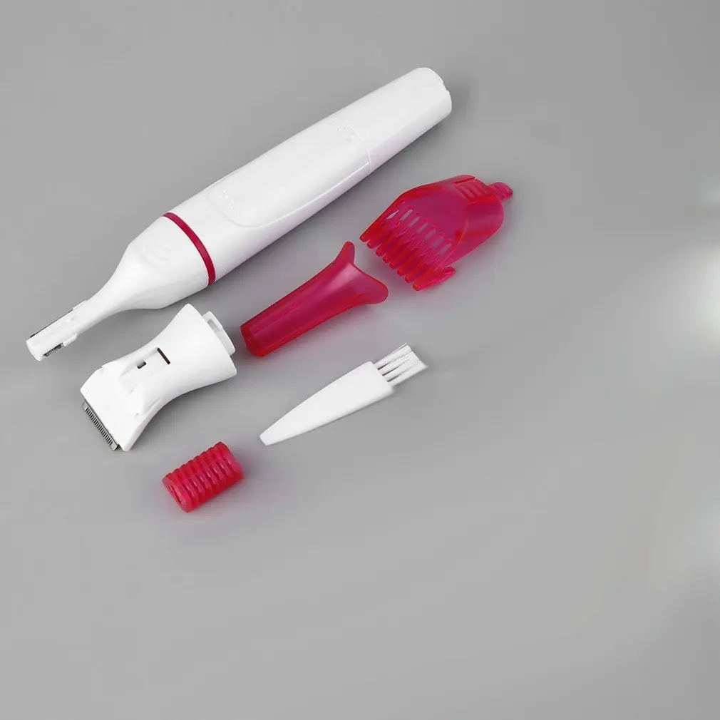 5 In 1 Women Hair Removal Shaver Female Electric Shaving Machine Mini Trimmer Razor Bikini Trimmer for Eyebrow Face Underarm 
5 In 1 Women Hair Removal Shaver Female Electric Shaving Machine Mini Trimmer Razor Bikini Trimmer for Eyebrow Face Underarm