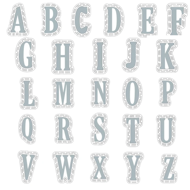 A to Z Single Alphabets Metal Cutting Dies With Plastic Stencils For DIY Scrapbooking Decoration Embossing Die Cuts 2019 New
A to Z Single Alphabets Metal Cutting Dies With Plastic Stencils For DIY Scrapbooking Decoration Embossing Die Cuts 2019 New