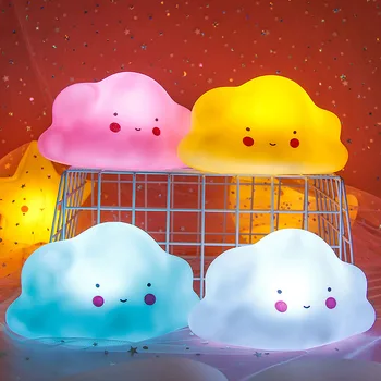 Children Creative Glowing Toy Stall Supply of Goods Children Room Small Night Lamp Vinyl Color Cloud Decorative Lights 
Children Creative Glowing Toy Stall Supply of Goods Children Room Small Night Lamp Vinyl Color Cloud Decorative Lights