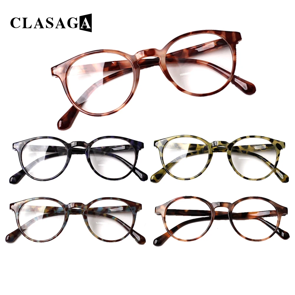 CLASAGA Comfortable Reading Glasses Men's Women's Spring Hinge Plastic Frame HD Prescription Eyeglasses Diopter 0-600
CLASAGA Comfortable Reading Glasses Men's Women's Spring Hinge Plastic Frame HD Prescription Eyeglasses Diopter 0-600