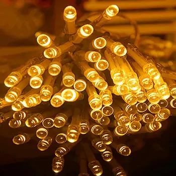 100LEDs 10M Holiday LED Light New Year Christmas Party Decor String Light Wedding Festival Decorative Hanging Lamp 220V 6W
100LEDs 10M Holiday LED Light New Year Christmas Party Decor String Light Wedding Festival Decorative Hanging Lamp 220V 6W