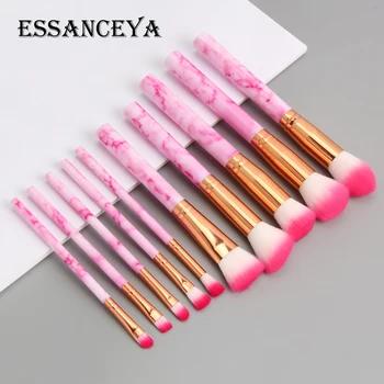 ESSANCEYA 10 Pcs Makeup Brushes Set Cosmetic Tools Powder Foundation Eyeshadow Blending Blush Makeup Kit Pro Marble Brushes Set
ESSANCEYA 10 Pcs Makeup Brushes Set Cosmetic Tools Powder Foundation Eyeshadow Blending Blush Makeup Kit Pro Marble Brushes Set