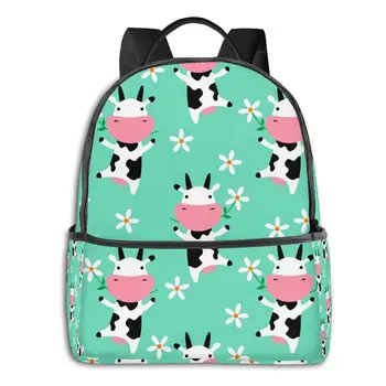 Backpack School Bags for Teenage Cute Cows And Flowers Travel Bags Style Back Pack Korean Cute Backpack
Backpack School Bags for Teenage Cute Cows And Flowers Travel Bags Style Back Pack Korean Cute Backpack