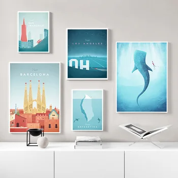 Travel Landscape Poster Illustration Nordic Print Vintage City Canvas Art Painting Modern Wall Picture Living Room Decoration
Travel Landscape Poster Illustration Nordic Print Vintage City Canvas Art Painting Modern Wall Picture Living Room Decoration