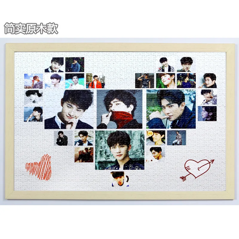 2000 PCs Wood Creative Jigsaw Puzzle like Painting Send Solid Wood Frame Photo Cool DIY People Customizable Figure Series Birthd
2000 PCs Wood Creative Jigsaw Puzzle like Painting Send Solid Wood Frame Photo Cool DIY People Customizable Figure Series Birthd
