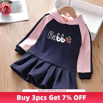 Bear Leader Girls Casual Ruches Dress New Autumn Girl Kids Letter Print Rabbit Costumes Cute Outfits Hooded Clothing 2 6 Years
Bear Leader Girls Casual Ruches Dress New Autumn Girl Kids Letter Print Rabbit Costumes Cute Outfits Hooded Clothing 2 6 Years