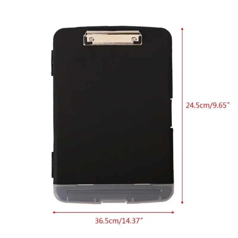 Multifunctional File Folder Organizer Clipboard Box Case Pen Holder Stationery Black
Multifunctional File Folder Organizer Clipboard Box Case Pen Holder Stationery Black