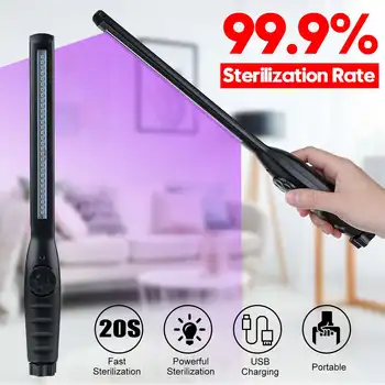 20s Quick Sterilize UV Sterilizer Lamp USB Portable Ultraviolet Handheld Disinfection Lamp UVC Germicidal Lamp Sterilizer