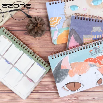 EZONE Sprial Diary Weekly Plan Notebook Loose-leaf Notebook Printed Cartoon Comic Cats Students Weekly Plan Book Stationery
EZONE Sprial Diary Weekly Plan Notebook Loose-leaf Notebook Printed Cartoon Comic Cats Students Weekly Plan Book Stationery