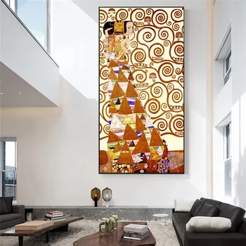 Canvas Paintings Famous Painting Tree of Life By Gustav Klimt Classical Reproductions Wall Picture Cuadros for Living Room Decor
Canvas Paintings Famous Painting Tree of Life By Gustav Klimt Classical Reproductions Wall Picture Cuadros for Living Room Decor