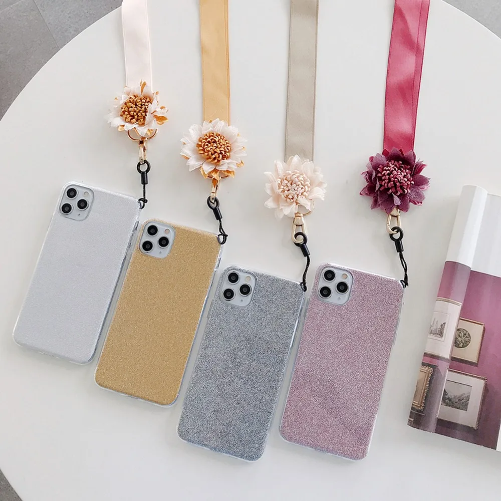 Flower lanyard glitter Shell forApple 7 8 7plus 8plus x XR XS Max 11 11pro Max Waterproof and dustproof mobile phone case
Flower lanyard glitter Shell forApple 7 8 7plus 8plus x XR XS Max 11 11pro Max Waterproof and dustproof mobile phone case