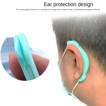 2 Sets Reusable Face Mask Soft Silicone Ear Hook Clip Ear Painless Invisible Earmuffs 360 Degree Protection Use for All Masks
2 Sets Reusable Face Mask Soft Silicone Ear Hook Clip Ear Painless Invisible Earmuffs 360 Degree Protection Use for All Masks