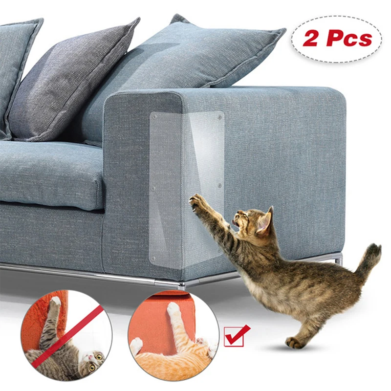 

2 шт. и когтеточки для кошек защитный коврик для домашних животных Когтеточка для кошек мебель диван кресло протектор