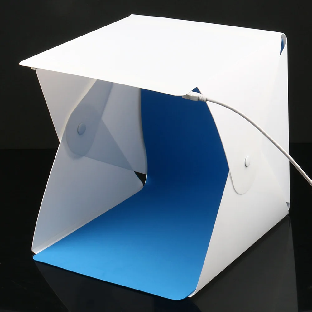 Mini Folding Studio Diffuse Soft Box Lightbox with LED Light Photography Background Photo Studio OC-shipping
Mini Folding Studio Diffuse Soft Box Lightbox with LED Light Photography Background Photo Studio OC-shipping