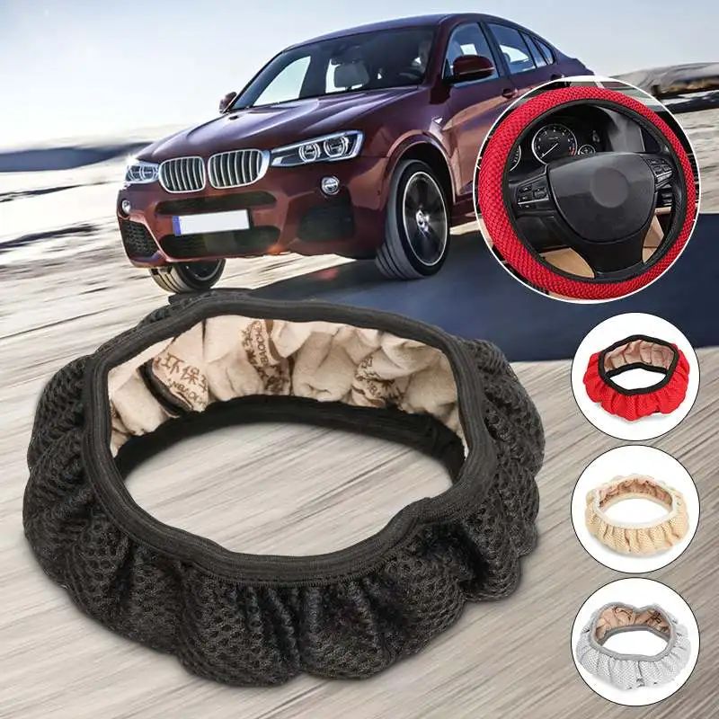 38cm Universal Car Auto Steering Wheel Glove Cover Soft Elastic Skidproof Protector Skin Soft Silicon Steering Wheel Cover
38cm Universal Car Auto Steering Wheel Glove Cover Soft Elastic Skidproof Protector Skin Soft Silicon Steering Wheel Cover
