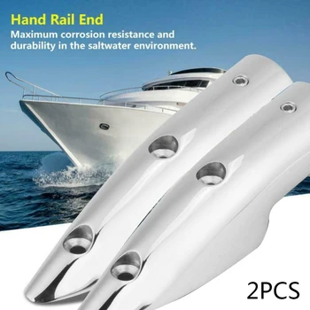 2PCS Stainless Steel Marine Boat Hand Rail End Top Mount Hardware Fitting 7/8" Durable And Practical To Use
2PCS Stainless Steel Marine Boat Hand Rail End Top Mount Hardware Fitting 7/8" Durable And Practical To Use
