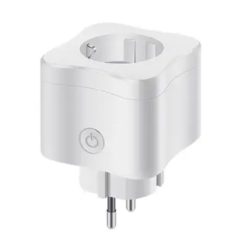 WIFI Smart Socket EU Plug AC 100-240V 2200W Remote Control Smart Timing Switch Work For Amazon Alexa/Google Assistant Smartphone
WIFI Smart Socket EU Plug AC 100-240V 2200W Remote Control Smart Timing Switch Work For Amazon Alexa/Google Assistant Smartphone