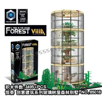 New Tree House 3036PCS Forest Villa A Tree in the House Idea Series Building Blocks Bricks Toys Birthdays Christmas Gifts