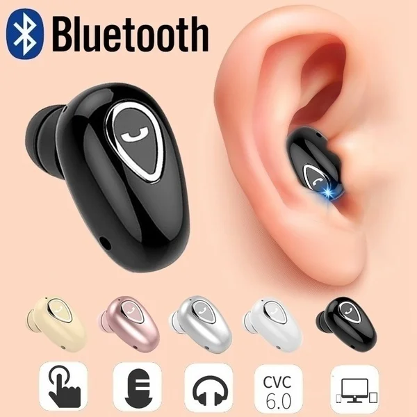 New Wireless Bluetooth Earphone Mini Invisible In-Ear Sports Earbuds with Microphone Super Stereo Earphones
New Wireless Bluetooth Earphone Mini Invisible In-Ear Sports Earbuds with Microphone Super Stereo Earphones