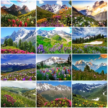 HUACAN Diamond Painting Mountain Landscape Diamond Mosaic Full Square Scenery Home Decor Diamond Art 
HUACAN Diamond Painting Mountain Landscape Diamond Mosaic Full Square Scenery Home Decor Diamond Art