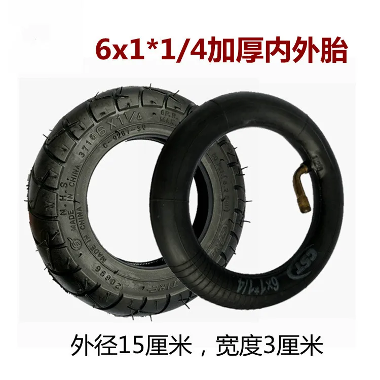 Small Surfer Mini Electric Scooter 6 "inner Tube 6X1 1/4 Inner Tube Outer Tube Thickened Butyl Rubber Zhengxin Tire
Small Surfer Mini Electric Scooter 6 "inner Tube 6X1 1/4 Inner Tube Outer Tube Thickened Butyl Rubber Zhengxin Tire