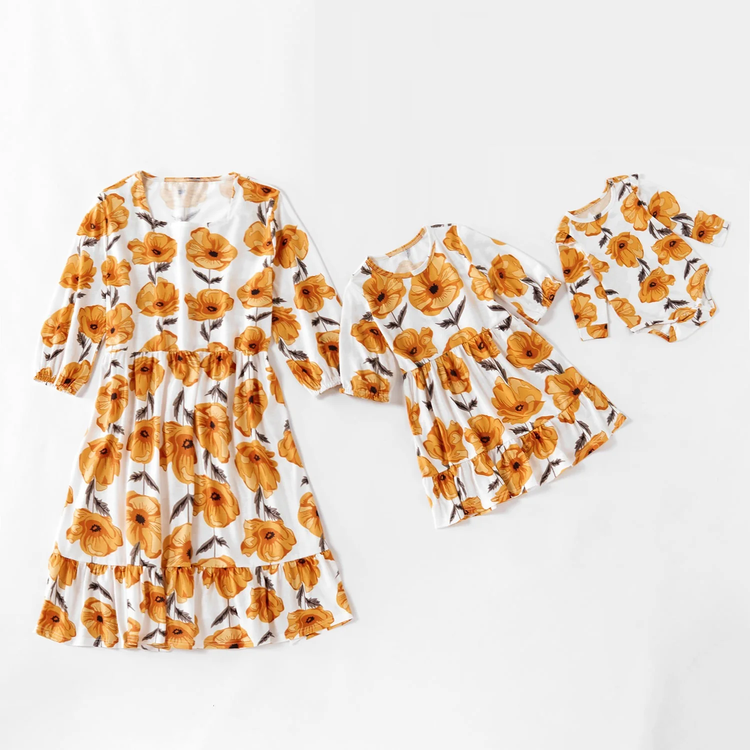 spring flower dresses mother daughter mommy and me matching clothes family look outfits women girls mom mum and baby dress 
spring flower dresses mother daughter mommy and me matching clothes family look outfits women girls mom mum and baby dress