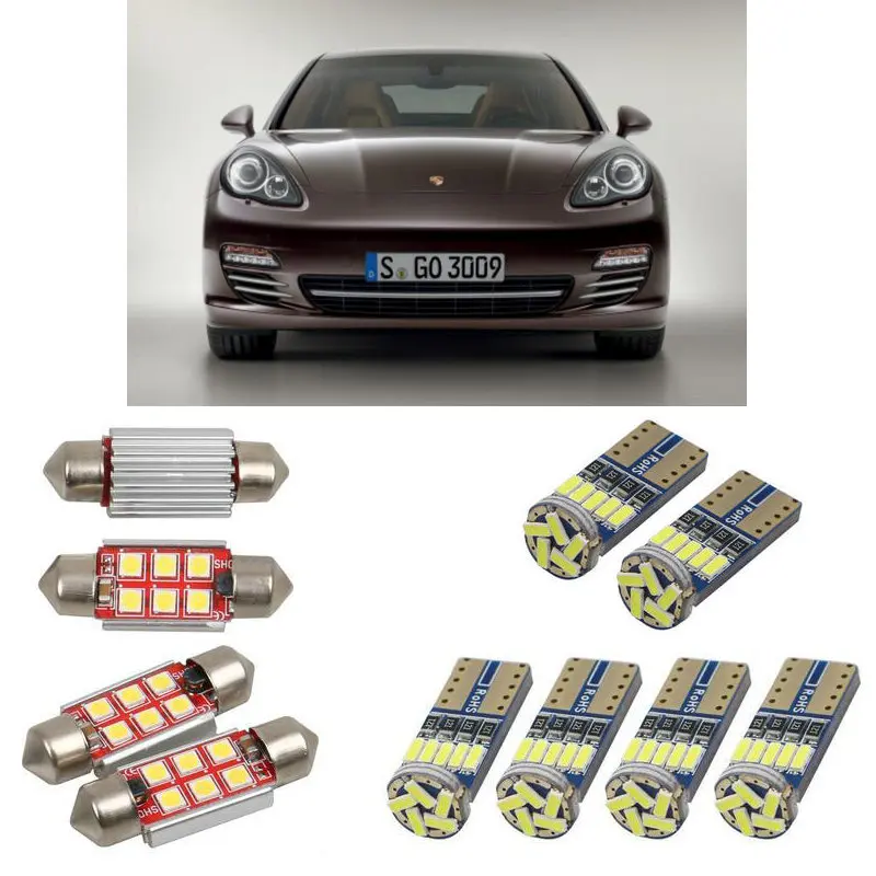 Внутренняя светодиодная Автомобильная фара для porsche panamera 970 аксессуары хэтчбека