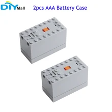 2PCS AAA Battery Case Box for Technical Power Functions MOC Parts compatible with legoeds Building Blocks for DIY Train Car Set
2PCS AAA Battery Case Box for Technical Power Functions MOC Parts compatible with legoeds Building Blocks for DIY Train Car Set