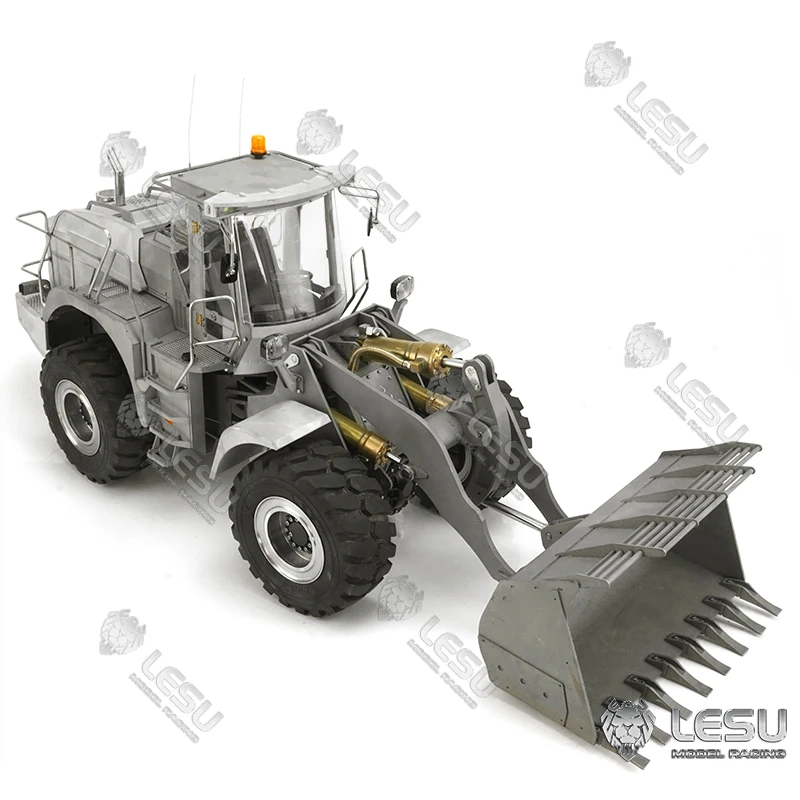 

Metal Axles Cabin Body LESU 1/15 RC Hydraulic Loader Liebherr L574 Pump ESC Motor Unassembled