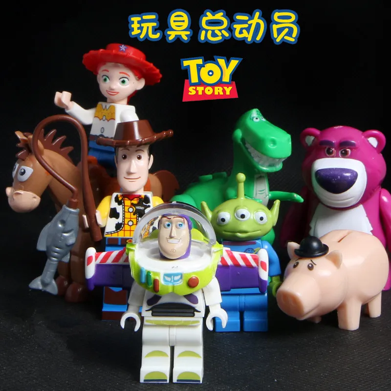 Disney Toy Story 4 Figuren Woody Forky Buzz Lightyear Gaby Rode harten Aliens Jessie Bo Peep Ducky Bouwstenen Vrienden baksteen
Disney Toy Story 4 Figuren Woody Forky Buzz Lightyear Gaby Rode harten Aliens Jessie Bo Peep Ducky Bouwstenen Vrienden baksteen