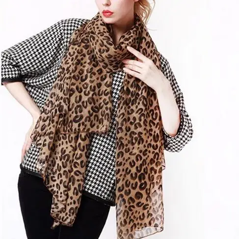Sexy Women Long Chiffon Scarves Leopard Print Shawl Scarf Wrap All-match Lady Soft Scarf Ladies Stole Scarves Stylish Shawl 2023
Sexy Women Long Chiffon Scarves Leopard Print Shawl Scarf Wrap All-match Lady Soft Scarf Ladies Stole Scarves Stylish Shawl 2023