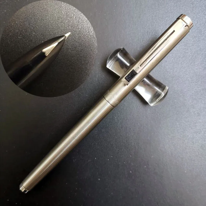 BL Fountain Pen Metal Ink Pen Love Mark Fine Nib Aerometric Filler Silver Clip Office school supplies Writing Gift
BL Fountain Pen Metal Ink Pen Love Mark Fine Nib Aerometric Filler Silver Clip Office school supplies Writing Gift