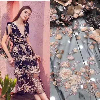 russia newest style embroidered net lace fabric with muti color sequins african lace nigeria tulle net fabric for party dress
russia newest style embroidered net lace fabric with muti color sequins african lace nigeria tulle net fabric for party dress