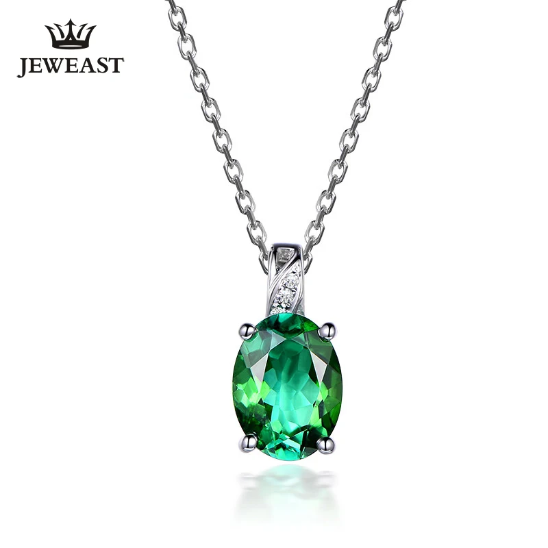 ML Natural Green tourmaline 18K Pure Gold Pendant Real AU750 Solid Gold Upscale Trendy Classic Fine Jewelry Hot Sell New 2020
ML Natural Green tourmaline 18K Pure Gold Pendant Real AU750 Solid Gold Upscale Trendy Classic Fine Jewelry Hot Sell New 2020