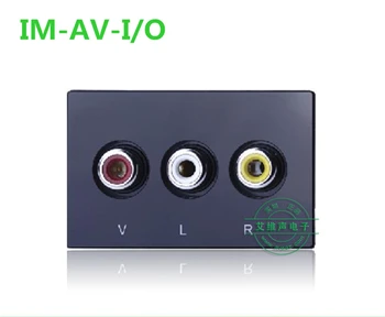 BTIT IM-AV-I interface module 3RCA composite audio and video input (output) interface
BTIT IM-AV-I interface module 3RCA composite audio and video input (output) interface
