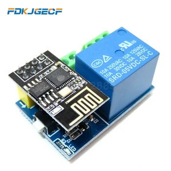 ESP8266 5V WiFi relay module LED Controller Things smart home remote control switch phone APP ESP-01S
ESP8266 5V WiFi relay module LED Controller Things smart home remote control switch phone APP ESP-01S