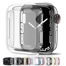 Cover For Apple Watch Case 7 45mm 41mm iWatch 6/5/4/SE 44mm 40mm 3 42mm/38mm TPU Bumper Screen Protector Apple watch Accessories
Cover For Apple Watch Case 7 45mm 41mm iWatch 6/5/4/SE 44mm 40mm 3 42mm/38mm TPU Bumper Screen Protector Apple watch Accessories
