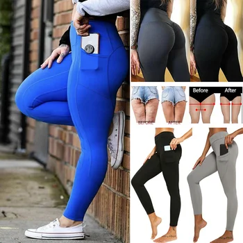 High Waist Workout Leggings with Pockets Tummy Control Seamless Leggings Women Fitness Leggings Slim Pants indoor Sports
High Waist Workout Leggings with Pockets Tummy Control Seamless Leggings Women Fitness Leggings Slim Pants indoor Sports