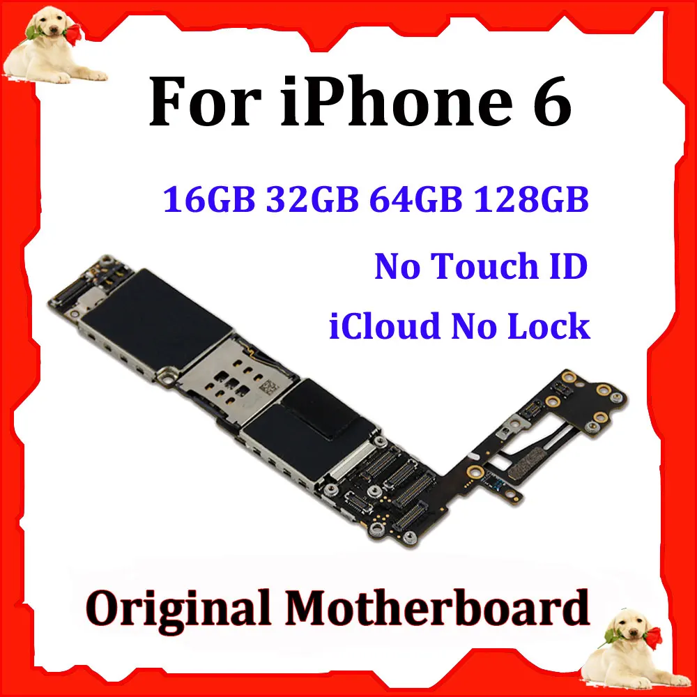 Original Motherboard For iPhone 6 4.7'' 16gb 32gb 64gb 128g Mainboard Logic Compact Board GSM Unlocked iCloud Unlock Repair Tool
Original Motherboard For iPhone 6 4.7'' 16gb 32gb 64gb 128g Mainboard Logic Compact Board GSM Unlocked iCloud Unlock Repair Tool