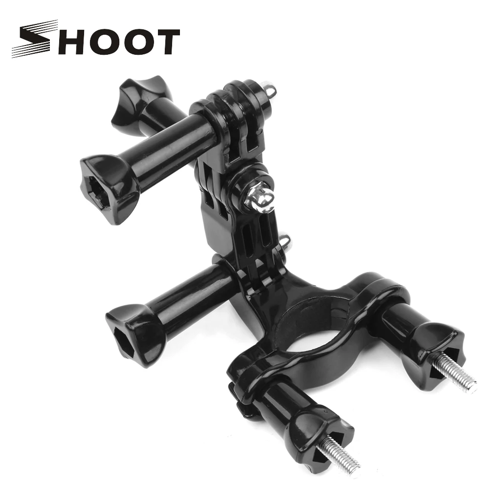 SHOOT Bicycle Clamp Handlebar Seatpost Pole Holder Mount with 3 Way Pivot Arm for GoPro Hero 5 4 3 Yi 4k SJCAM Eken h9 Camera
SHOOT Bicycle Clamp Handlebar Seatpost Pole Holder Mount with 3 Way Pivot Arm for GoPro Hero 5 4 3 Yi 4k SJCAM Eken h9 Camera