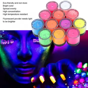 12pcs/set Nail Phosphor Powder Halloween Nail Art DIY Fluorescent Powder Manicure Tool For Nails Art Powder
12pcs/set Nail Phosphor Powder Halloween Nail Art DIY Fluorescent Powder Manicure Tool For Nails Art Powder