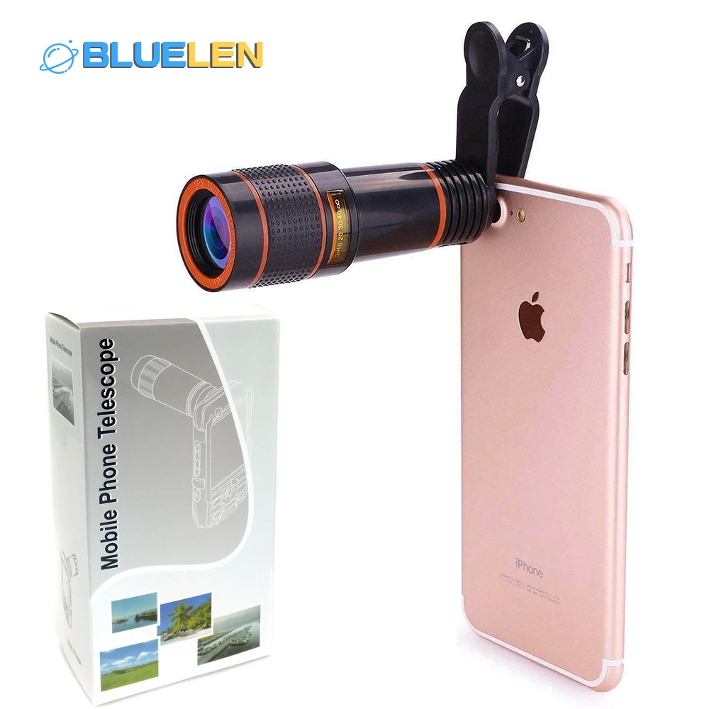 Cell Phone Camera Lens, 12X / 8X Telephoto Universal Clip On hd Zoom Lens Compatible with iPhone 11 Pro Max X XS Max XR/8/7/6
Cell Phone Camera Lens, 12X / 8X Telephoto Universal Clip On hd Zoom Lens Compatible with iPhone 11 Pro Max X XS Max XR/8/7/6