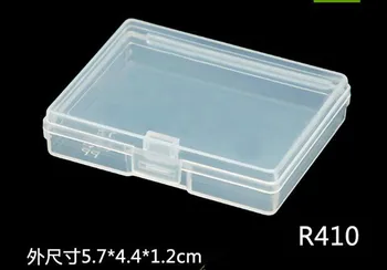 

Transparent plastic box PP-5 Storage Collections Product packaging box dressing case mini Case out size 5.7X4.4X1.2cm