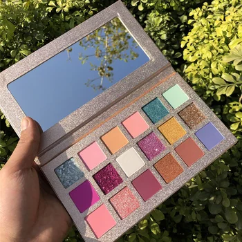 18 colors glitter sequin pearl matte desert color eyeshadow palette private label custom logo eyeshadow
18 colors glitter sequin pearl matte desert color eyeshadow palette private label custom logo eyeshadow